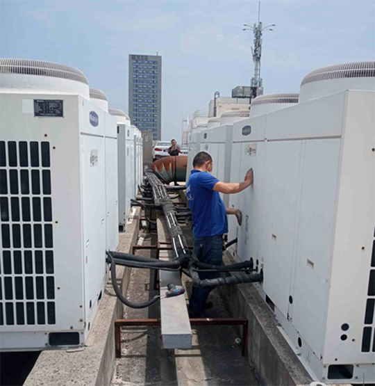 贡觉中央空调制热和不制冷系统维修方法